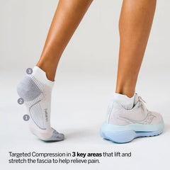 Plantar Fasciitis Relief Sock Ultra Light Tab 6 Pack